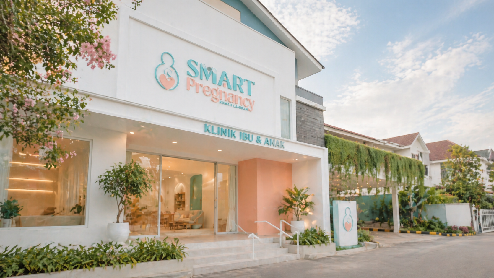 Tampak luar Smart Pregnancy Clinic untuk area hero